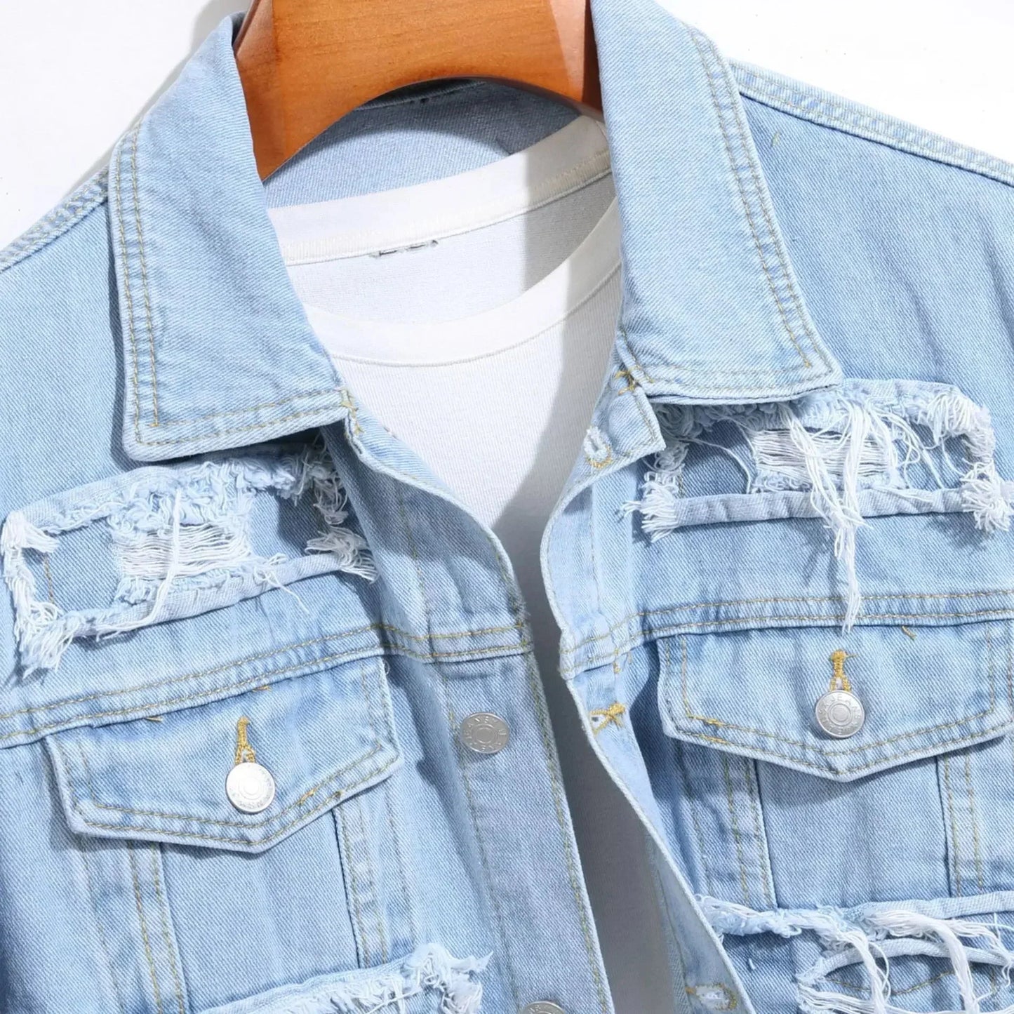 Fray Denim Jacket RileyRiver
