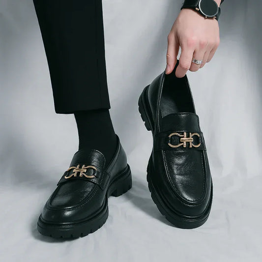 Wilbur Leather Loafers - Olympus Madrid