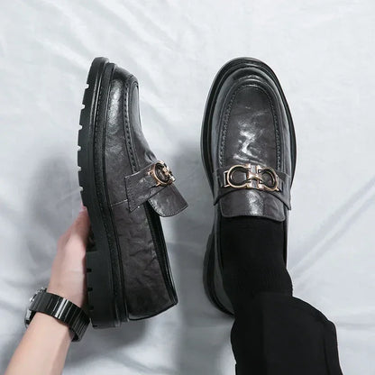 Wilbur Leather Loafers - Olympus Madrid