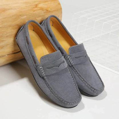 Fletro Genuine Suede Loafers RileyRiver