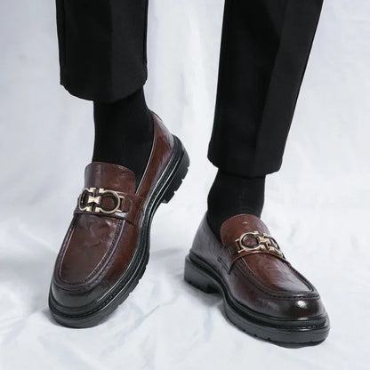 Wilbur Leather Loafers - Olympus Madrid