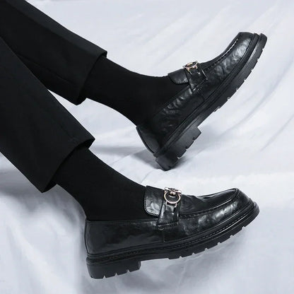 Wilbur Leather Loafers - Olympus Madrid