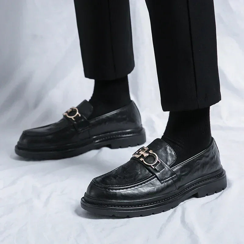 Wilbur Leather Loafers - Olympus Madrid