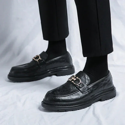 Wilbur Leather Loafers - Olympus Madrid