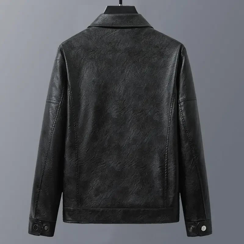 Varves Genuine Leather Jacket - Olympus Madrid