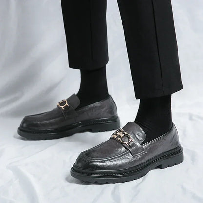 Wilbur Leather Loafers - Olympus Madrid