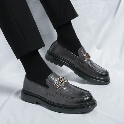 Wilbur Leather Loafers - Olympus Madrid