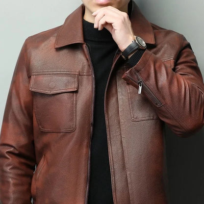 Vesper Leather Jacket - Olympus Madrid
