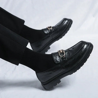 Wilbur Leather Loafers - Olympus Madrid