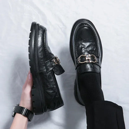 Wilbur Leather Loafers - Olympus Madrid