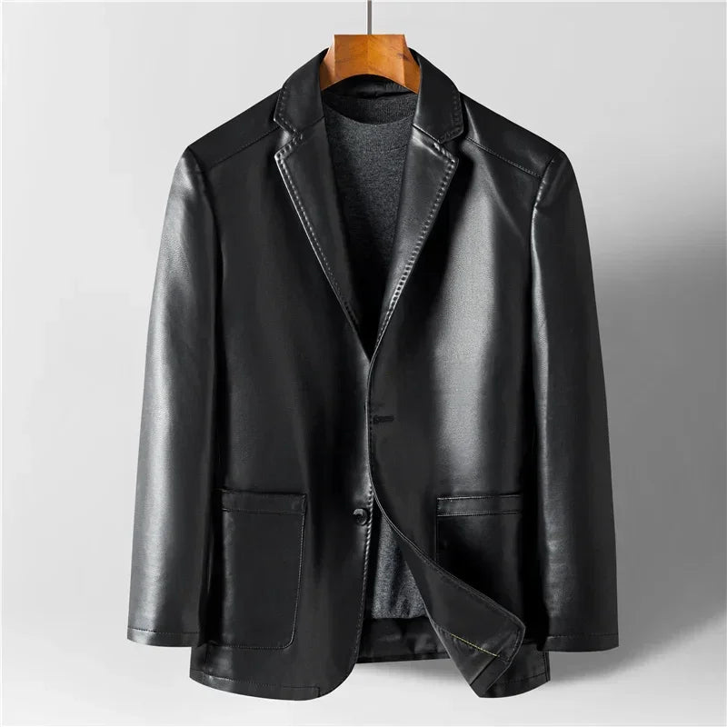 Morce Leather Jacket - Olympus Madrid