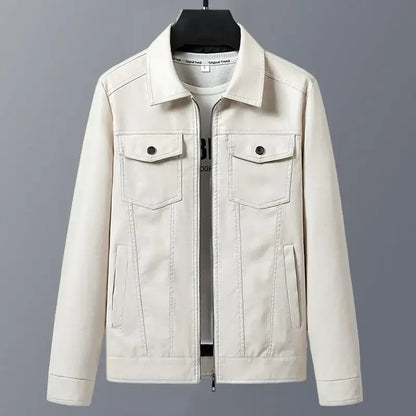 Varves Genuine Leather Jacket - Olympus Madrid