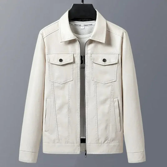 Varves Genuine Leather Jacket - Olympus Madrid