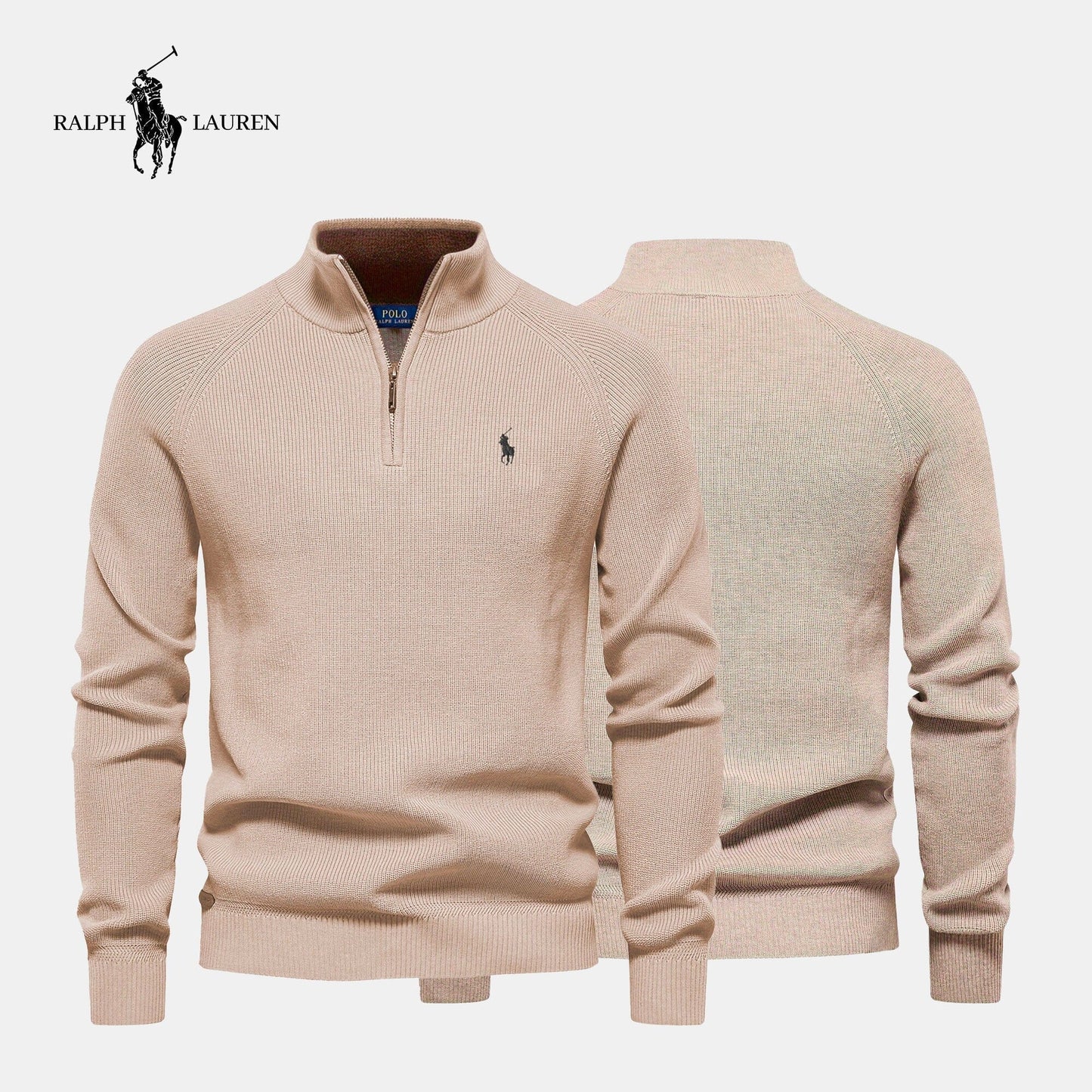 Men’s Apex Zip Neck Sweater (Clearance) LIVANZI