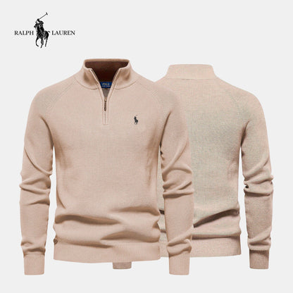 Men’s Apex Zip Neck Sweater (Clearance) LIVANZI