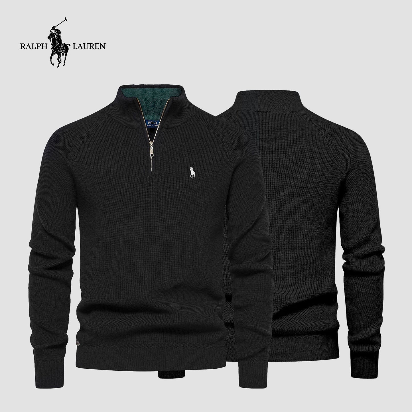 Men’s Apex Zip Neck Sweater (Clearance) LIVANZI