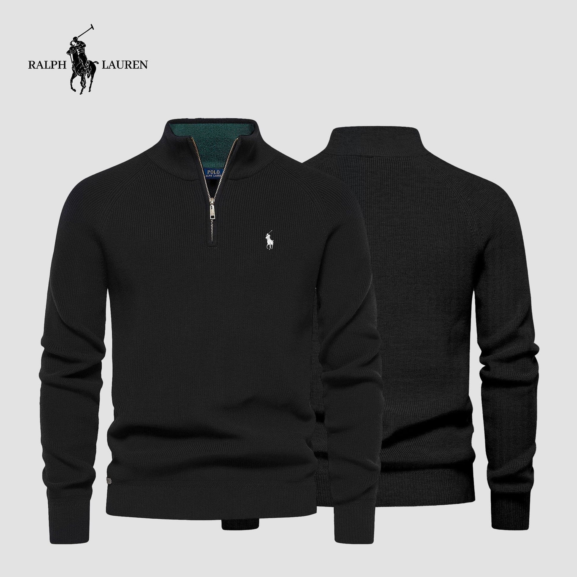 Men’s Apex Zip Neck Sweater (Clearance) LIVANZI