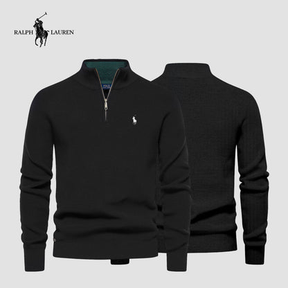 Men’s Apex Zip Neck Sweater (Clearance) LIVANZI