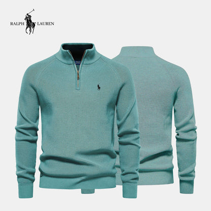 Men’s Apex Zip Neck Sweater (Clearance) LIVANZI